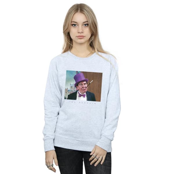 DC Comics Dam/kvinnor Batman TV Series The Penguin Photograph Sweatshirt
