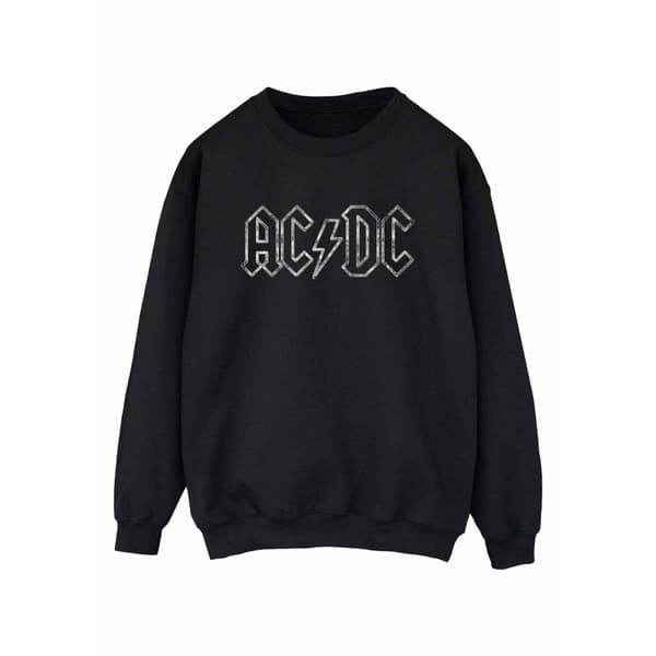 AC/DC Sweatshirt med Jagged-logga för herrar