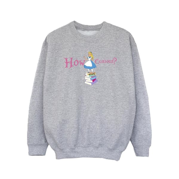 Disney Sweatshirt - Alice i underlandet - hur nyfiken