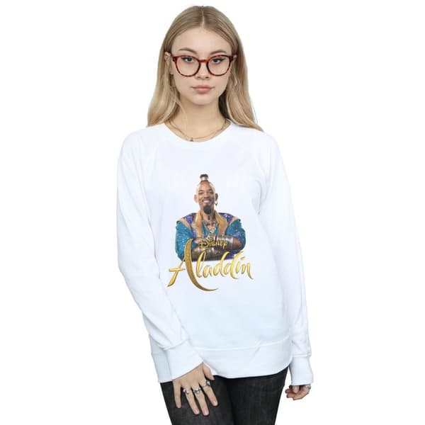 Disney Dam/Tjej Aladdin Movie Genie Photo Sweatshirt