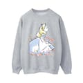 Miniatyrbild 1 av 3: Disney Sweatshirt med skissade blommor från Alice i underlandet - dam/dam
