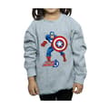 Miniatyrbild 3 av 3: Marvel Sweatshirt för flickor med Captain America The First Avenger