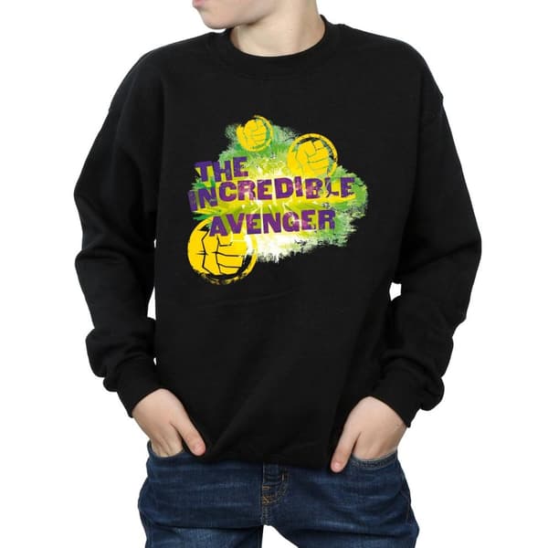 Marvel Boys Hulk Incredible Avenger Sweatshirt