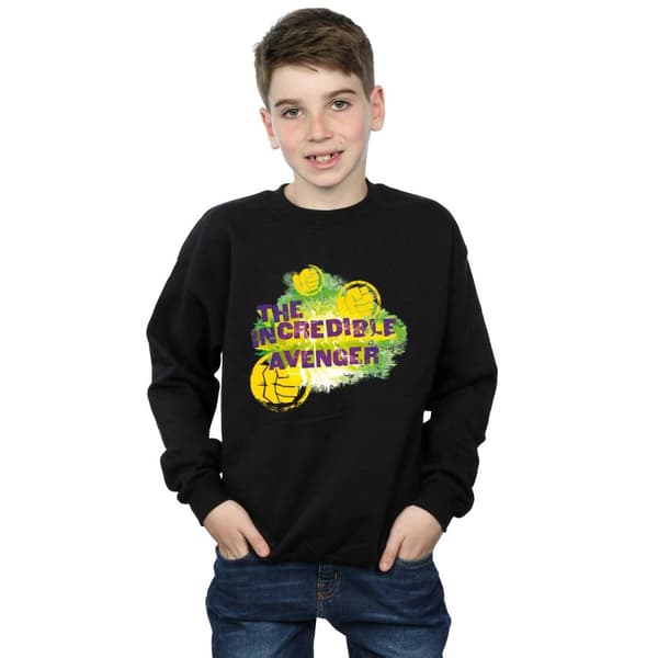 Marvel Boys Hulk Incredible Avenger Sweatshirt