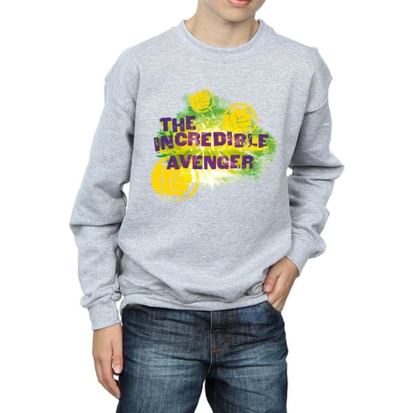 Marvel Boys Hulk Incredible Avenger Sweatshirt