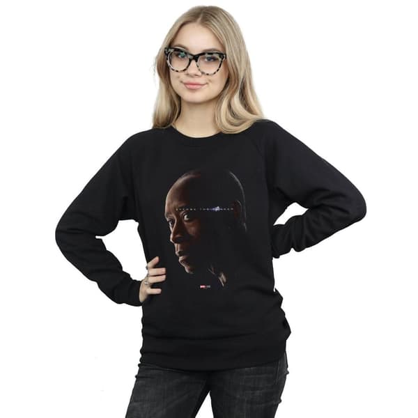 Marvel Womens/Ladies Avengers Endgame Avenge The Fallen War Machine Sweatshirt