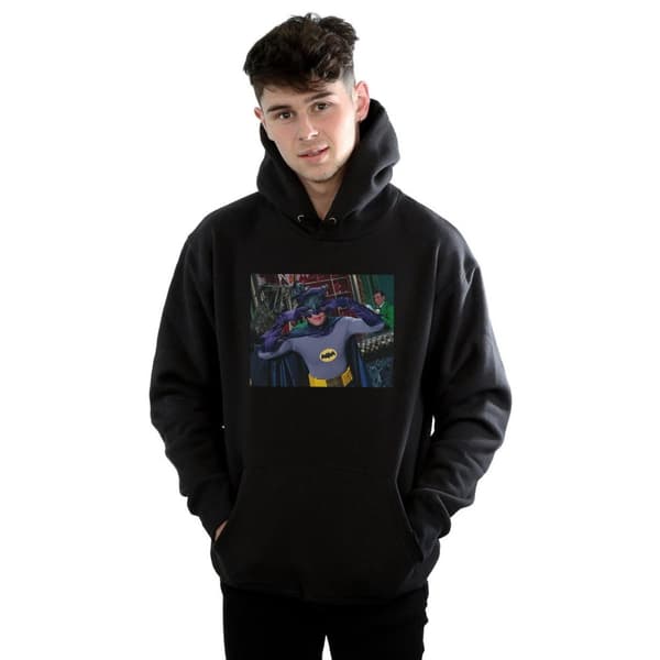 DC Comics Batman TV Series Batdance Photo Hoodie för herrar