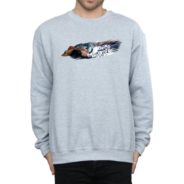 Marvel Mens Thor Bring The Thunder Sweatshirt