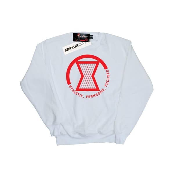 Marvel Mens Black Widow Movie Athletic Logo Sweatshirt