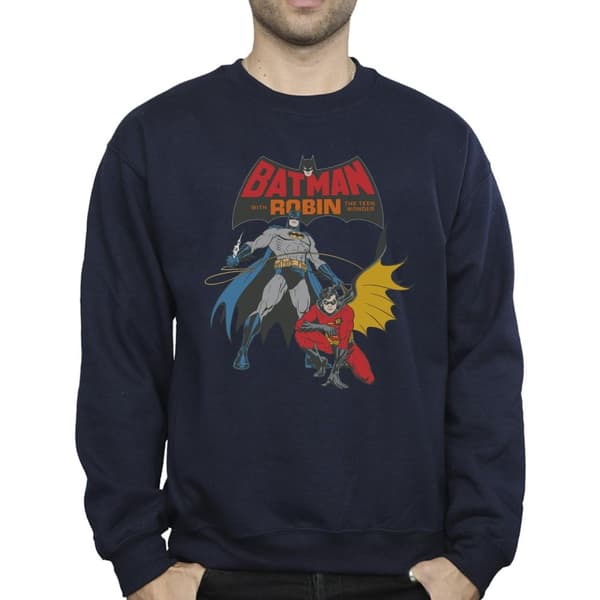 DC Comics Batman And Robin-tröja, herr
