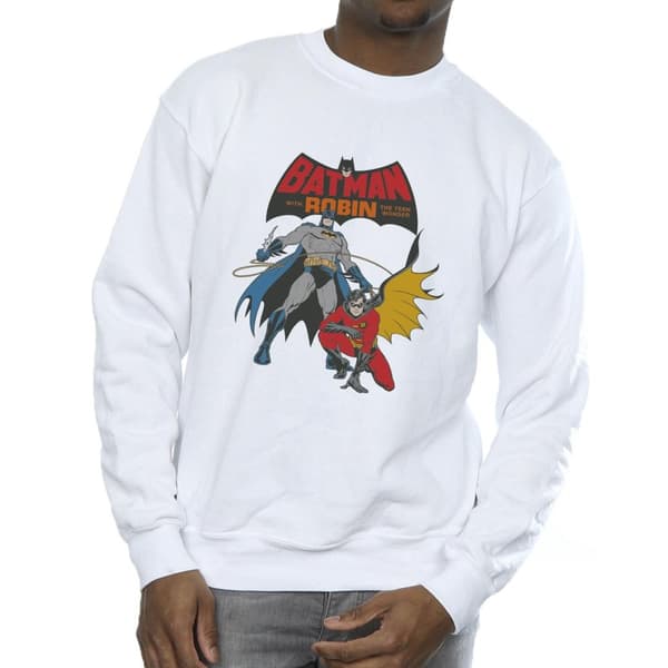 DC Comics Batman And Robin-tröja, herr