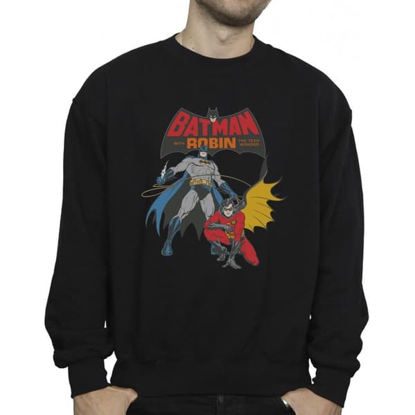 DC Comics Batman And Robin-tröja, herr