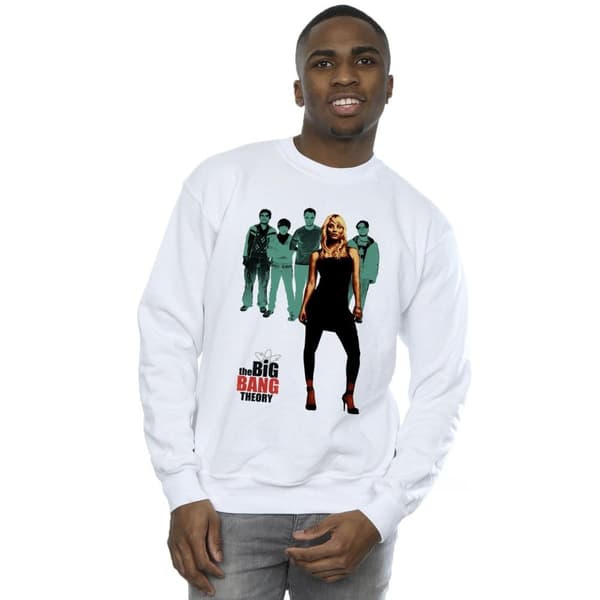 The Big Bang Theory Mens Penny Standing Sweatshirt