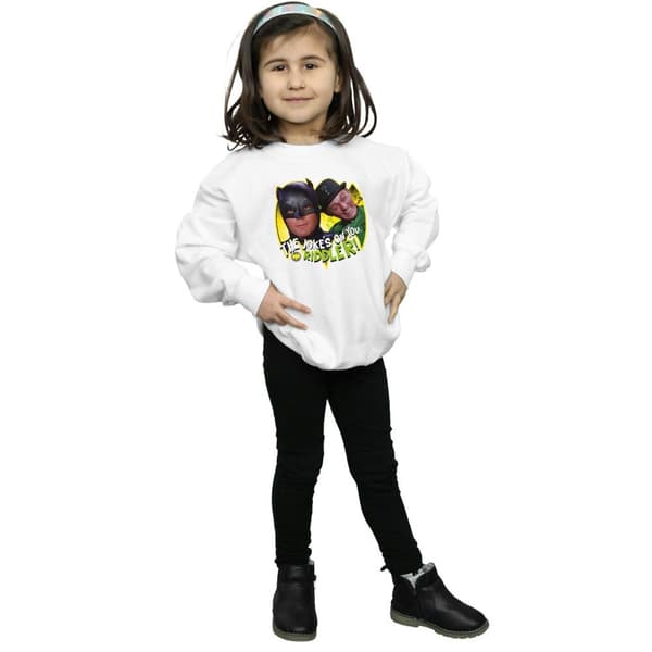 DC Comics Girls Batman TV Series The Riddler Joke Sweatshirt