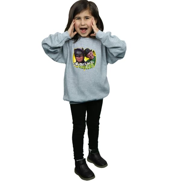 DC Comics Girls Batman TV Series The Riddler Joke Sweatshirt