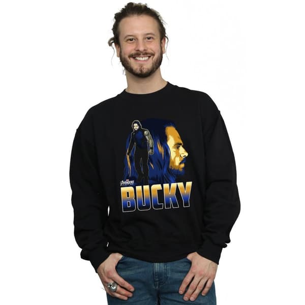 Marvel Mens Avengers Infinity War Bucky Character Sweatshirt