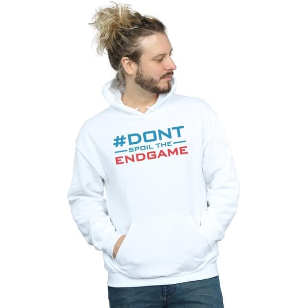 Marvel Mens Avengers Endgame Don´t Spoil The Endgame Hoodie