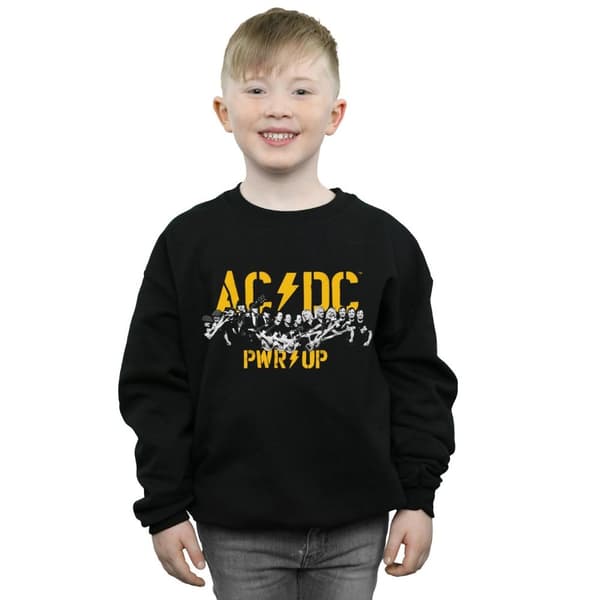 AC/DC Boys PWR UP Portrait Motion Sweatshirt