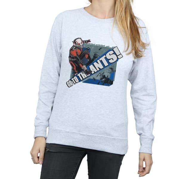 Marvel Womens/Ladies Ant-Man Go To The Ants Sweatshirt