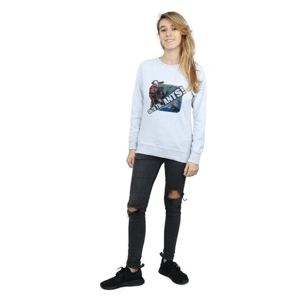 Marvel Womens/Ladies Ant-Man Go To The Ants Sweatshirt