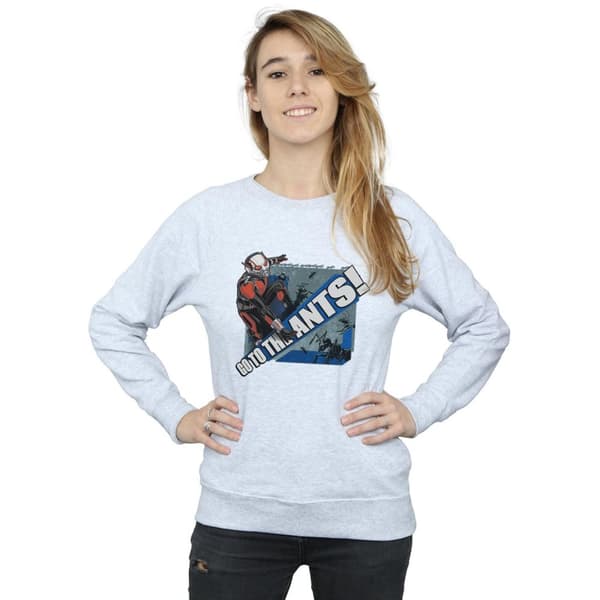 Marvel Womens/Ladies Ant-Man Go To The Ants Sweatshirt