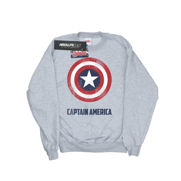 Marvel Sweatshirt med text från Captain America - dam/dam