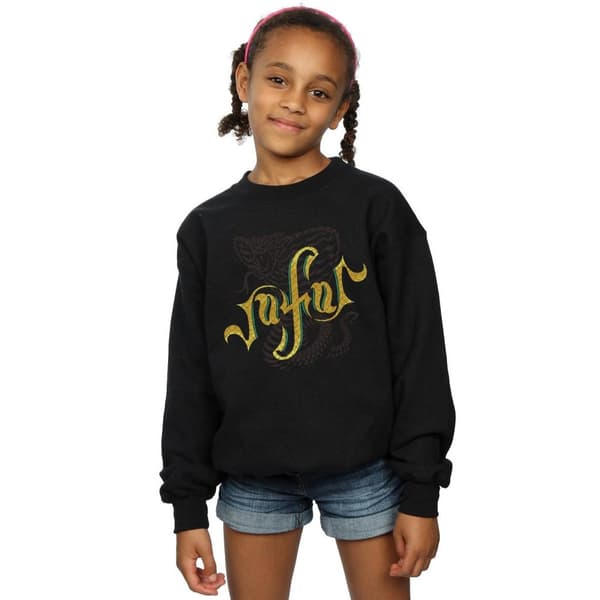 Disney Sweatshirt med logotyp för flickor Aladdin-filmen Jafar Snake