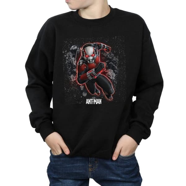 Marvel Boys Ant-Man Ants Running Sweatshirt