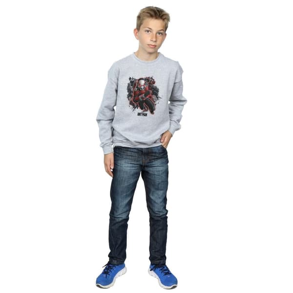 Marvel Boys Ant-Man Ants Running Sweatshirt