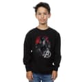 Miniatyrbild 2 av 3: Marvel Pojkar Avengers Endgame War Machine Borstad Sweatshirt