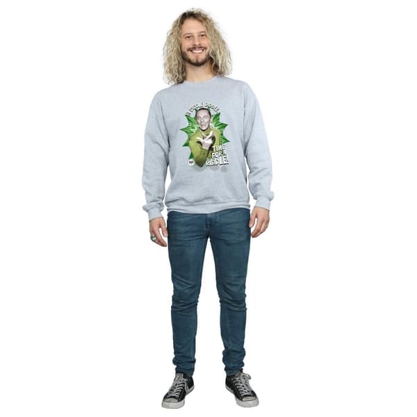 DC Comics Mens Batman TV Series The Riddler Time for a Riddle Sweatshirt