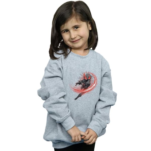 DC Comics Girls Aquaman Black Manta Flash Sweatshirt