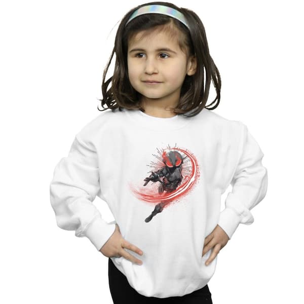 DC Comics Girls Aquaman Black Manta Flash Sweatshirt
