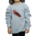 Miniatyrbild 3 av 5: Marvel Sweatshirt med skjutvapen från Iron Man för flickor