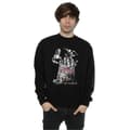 Miniatyrbillede 2 af 5: Beetlejuice Mens Graveyard Pose Sweatshirt