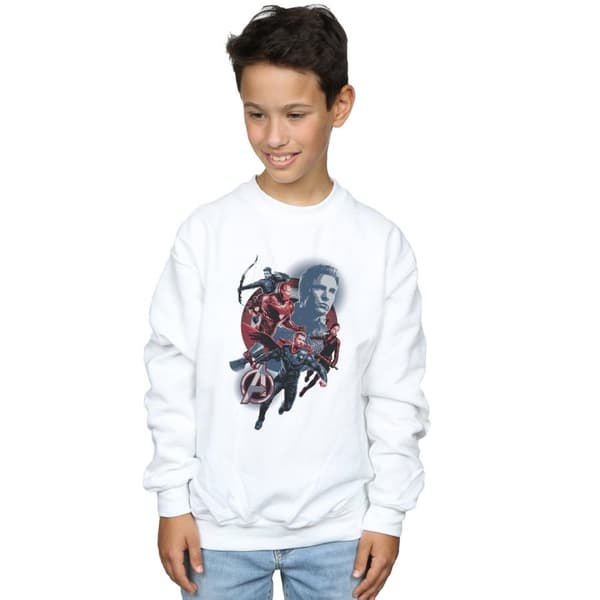 Marvel Boys Avengers Endgame Group Shot Sweatshirt