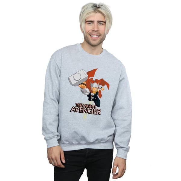 Marvel Mens Thor The Mighty Avenger Sweatshirt