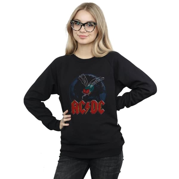 AC/DC Dam/Tjej - Fly On The Wall - Sweatshirt
