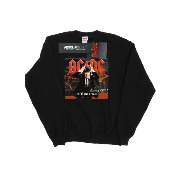 AC/DC Dam/Tjej Live At River Plate Columbia Records Sweatshirt