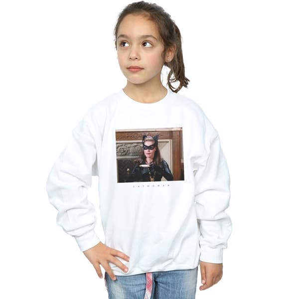 DC Comics Girls Batman TV Series Catwoman Photo Sweatshirt