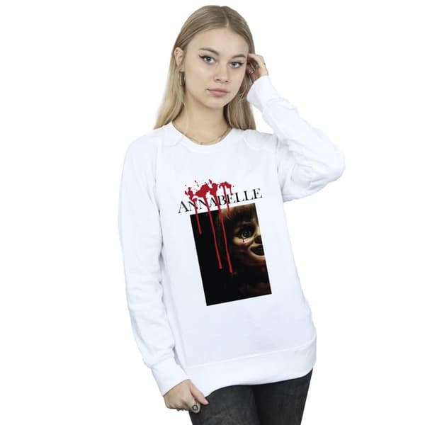 Annabelle Sweatshirt med peep poster för damer/damer