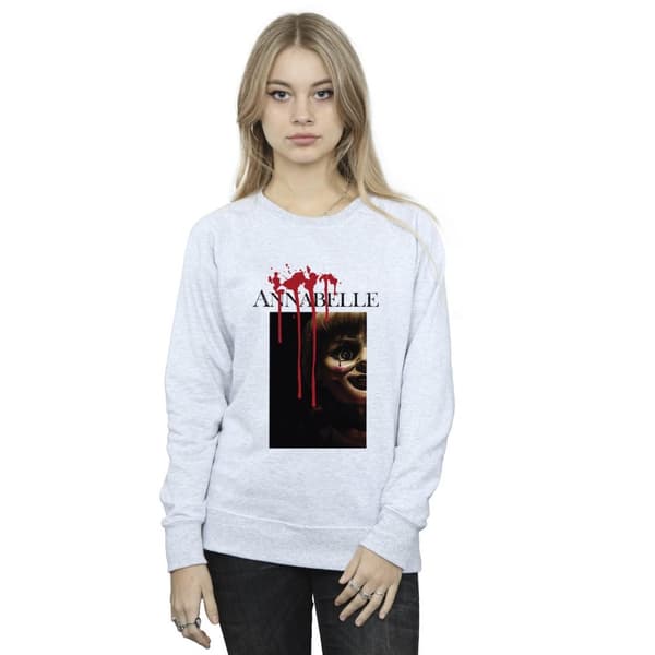 Annabelle Sweatshirt med peep poster för damer/damer