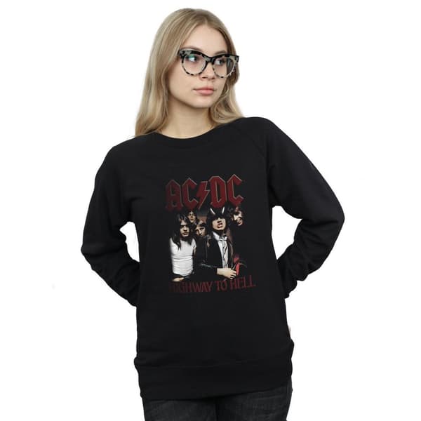 AC/DC Womens/Ladies Highway To Hell Sweatshirt