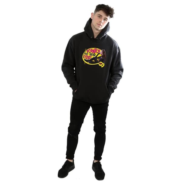 DC Comics Batman TV Series Catwoman Scratch Hoodie för herrar