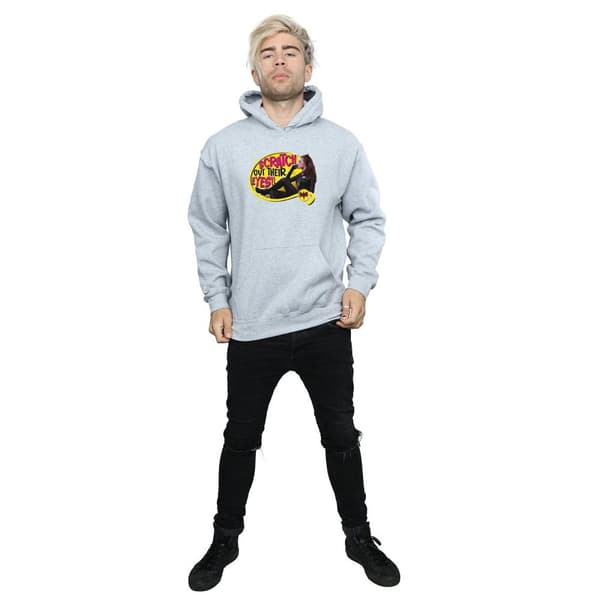 DC Comics Batman TV Series Catwoman Scratch Hoodie för herrar