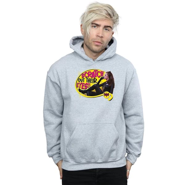 DC Comics Batman TV Series Catwoman Scratch Hoodie för herrar