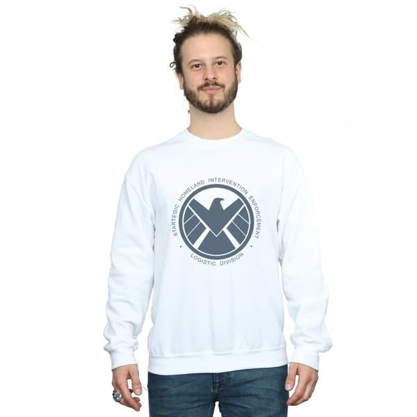 Marvel Mens Agents Of SHIELD Logistics Division Sweatshirt