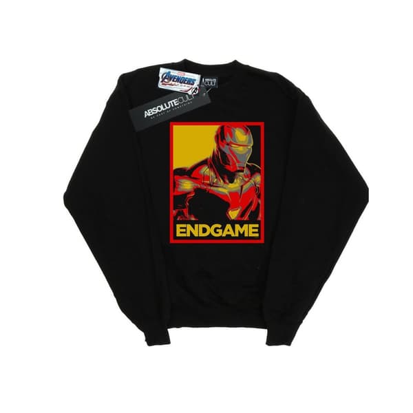 Marvel Dam/Tjej Avengers Endgame Iron Man Poster Sweatshirt