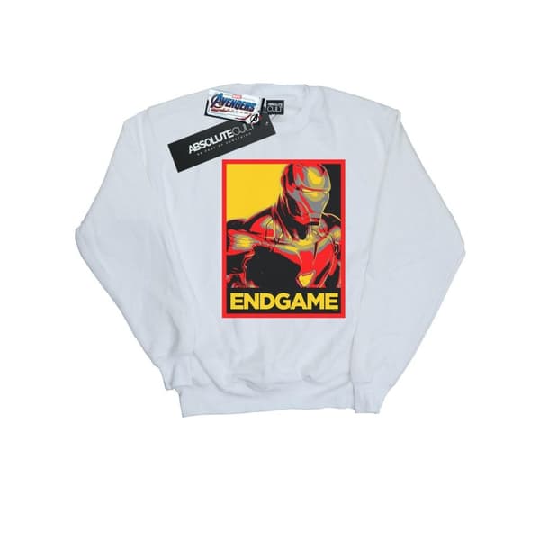 Marvel Dam/Tjej Avengers Endgame Iron Man Poster Sweatshirt