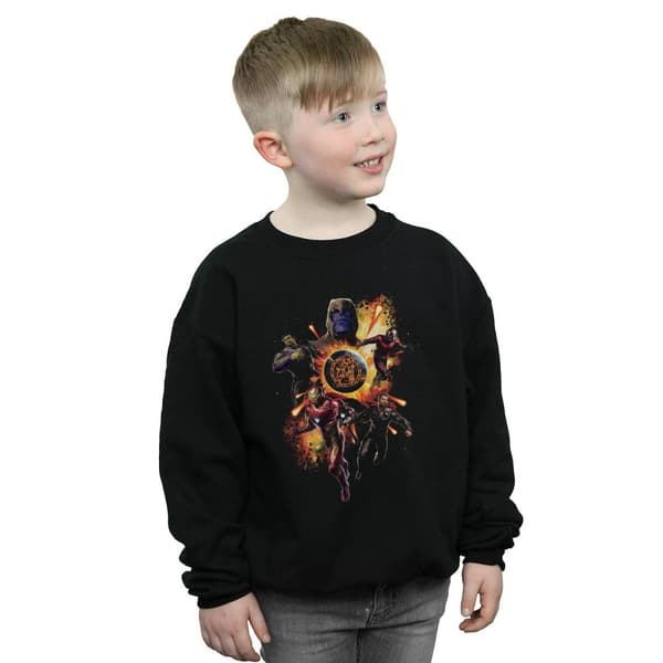 Marvel Boys Avengers Endgame Explosion Team Sweatshirt
